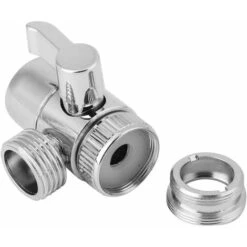 Home Bathroom Shower Hand Sprayer Hair Washing Kit Faucet Converter Adapter Accessories Two Types Water Outlet Mode (Faucet Converter)