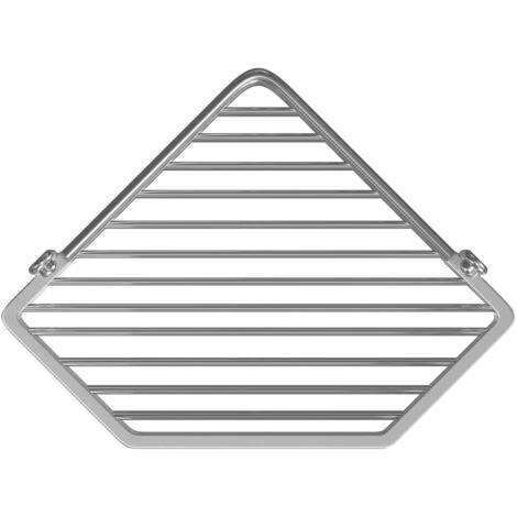 Wholesale Domestic Selena Polished Chrome 3 Tier Wall Mounted Corner Basket - Image 5