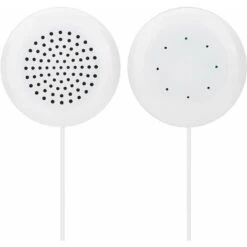 GDRHVFD Portable Speaker, Mini 3.5mm Hifi Speaker With Jack Connector Audio Speaker For Mp3, Mp4, Cd Player, Mobile Phone (White)