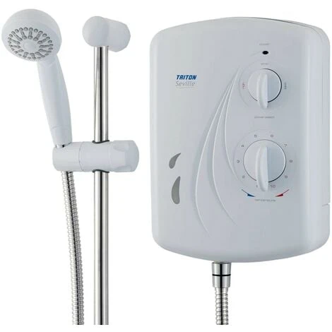 Triton Seville 7.5kW Universal Electric Shower RP Enrich Madrid Rapide Caselona