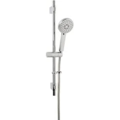 Croydex Matrix 3 Function Shower Set Inc Shower Head + Adjustable Riser Rail