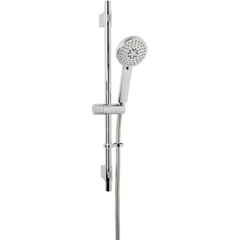 Croydex Matrix 3 Function Shower Set Inc Shower Head + Adjustable Riser Rail