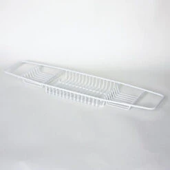 Delfinware Wireware White Bath Tray