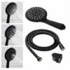 Shower Handset Black Mat