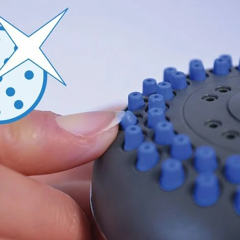 Massaging Showerhead Set With 8 Settings Curaçao Chrome 91120 RIDDER - Image 5