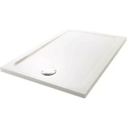 Mira Flight Shower Enclosure Tray Low Profile Rectangular Stone & Waste 1200x800