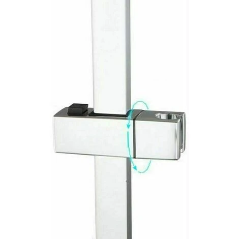 Sun Flower Shower Bracket Shower Rod Seat Lift Fixed Seat Shower Accessories Bathroom Accessories Shower Holder (2525mm Square Tube - Image 4