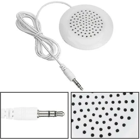 Mini Stereo Speaker, New Diy Stereo Speaker Pillow Mini 3.5mm Stereo Speaker, Real Hd And - Image 3