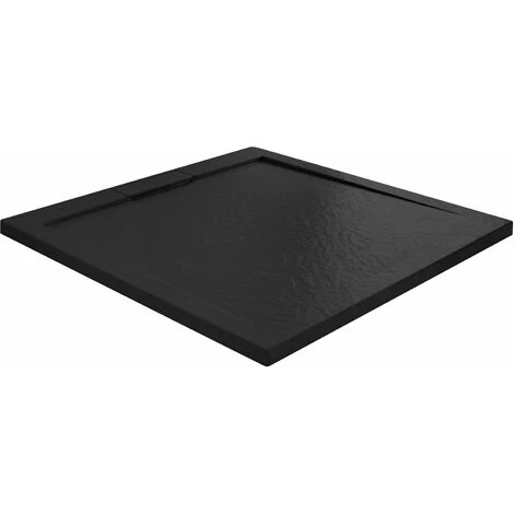 Shower Tray Grand Black 90x90 - Image 3
