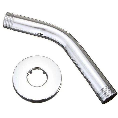 Shower Arm Stainless Steel Structure Shower Arm Top Shower Head Extension Arm For Bathroom Ceiling Shower Head Shower Arm Hose Accessories - Image 2