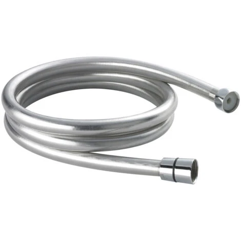 Hudson Reed 1.5M Smooth Flex Silver Shower Hose - A321