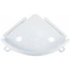 Bathroom Corner Shelf Shower Caddy Suction Cup Bathroom Storage Wall Mount Shampoo Shower Kitchen Storage Rack Organizer