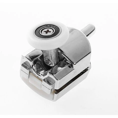 25mm Zinc Alloy Shower Door Roller Pulley Spare Parts Bathroom Shower Glass Door Hardware Accessories (2 Single Wheels & 2 Double Wheels) - Image 4