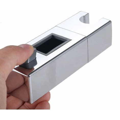 Adjustable Sliding Shower Head Holder, ABS Shower Holder For Bathroom, 31 X 18 Mm Rectangular Shower Bar - Image 2