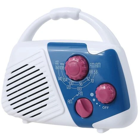 Waterproof Aa Battery Fm Am Radio Shower Radio With Speaker For Bathroom - Image 3