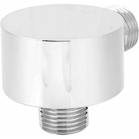 Brass Wall Mount Supply Elbow For Hand Shower Round Shape Shower Hose Connector G1/2 Shower Outlet Elbow For Hand Shower - Image 5