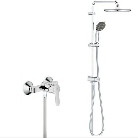 Grohe Set Vitalio Start System 250 Shower Column + Single Lever Mixer (MITIGEURD1-VITALIO1)