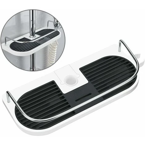 Bathroom Organizer For Shampoo, Suitable For 19 Mm To 25 Mm Rails