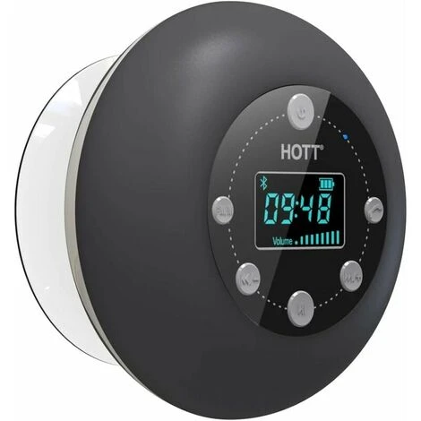 Shower Radio Bluetooth 5.0 Waterproof Speaker Wireless Bathroom Music