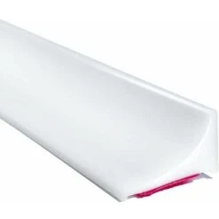 Moon-2m White Silicone Shower Barrier And Retention System,Anti Overflow Shower Threshold Self Adhesive Rubber Water Dam,Waterproof Door Seal For Bathroom Floor